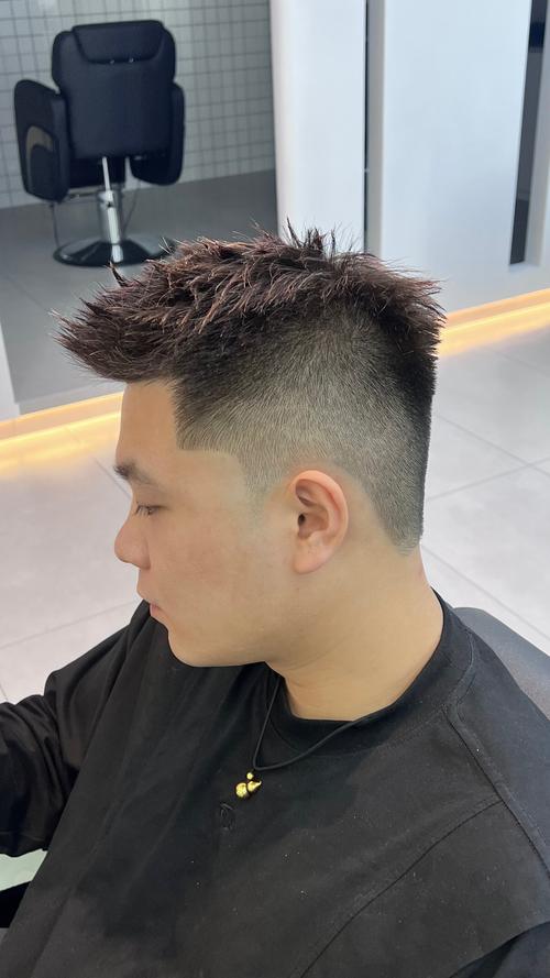 快手最新时尚发型男