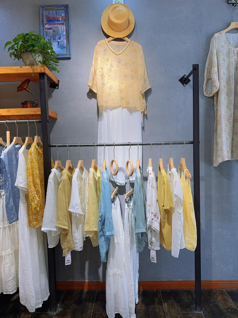 快手女棉麻服装批发