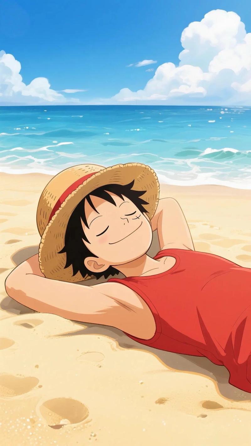 抖音海贼王路飞图片