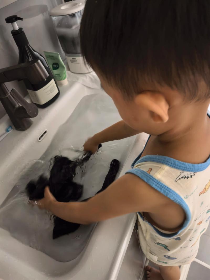 抖音洗袜子视频教程