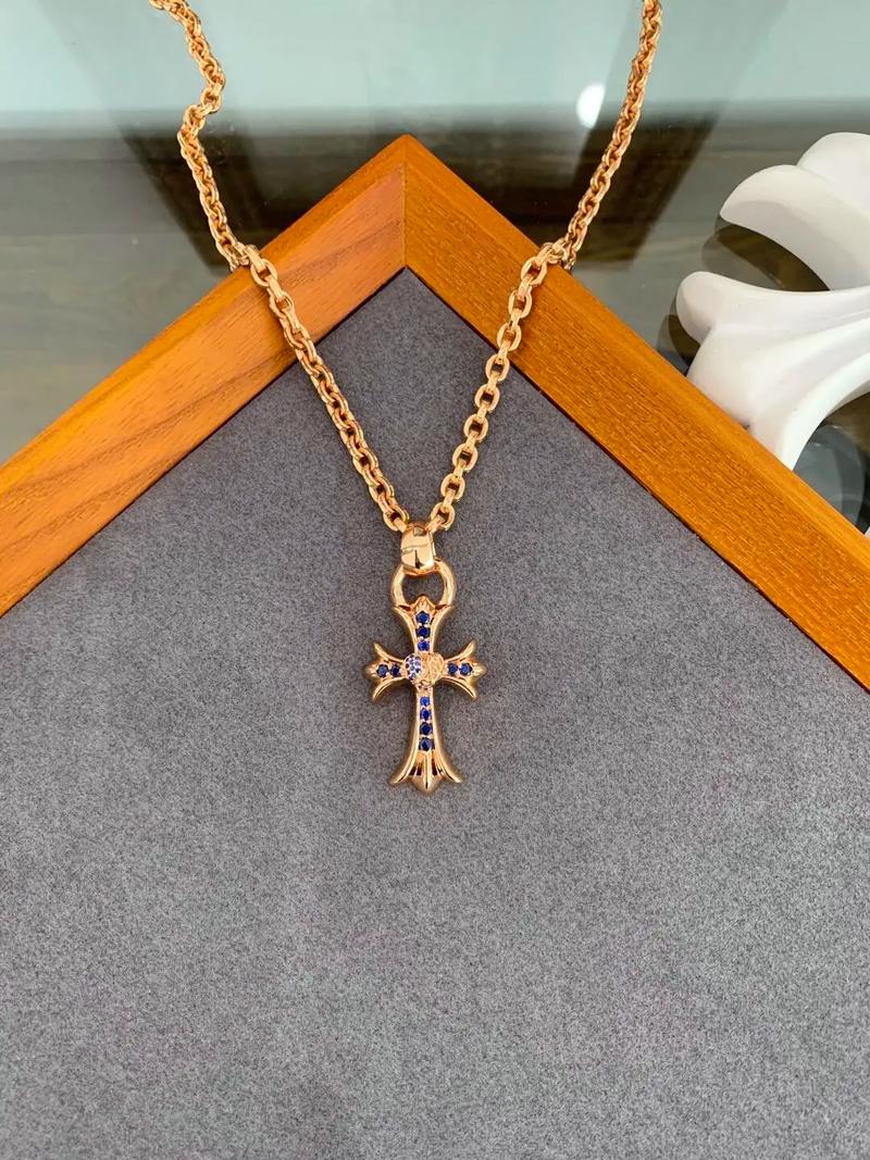 爱心蓝宝石项链抖音