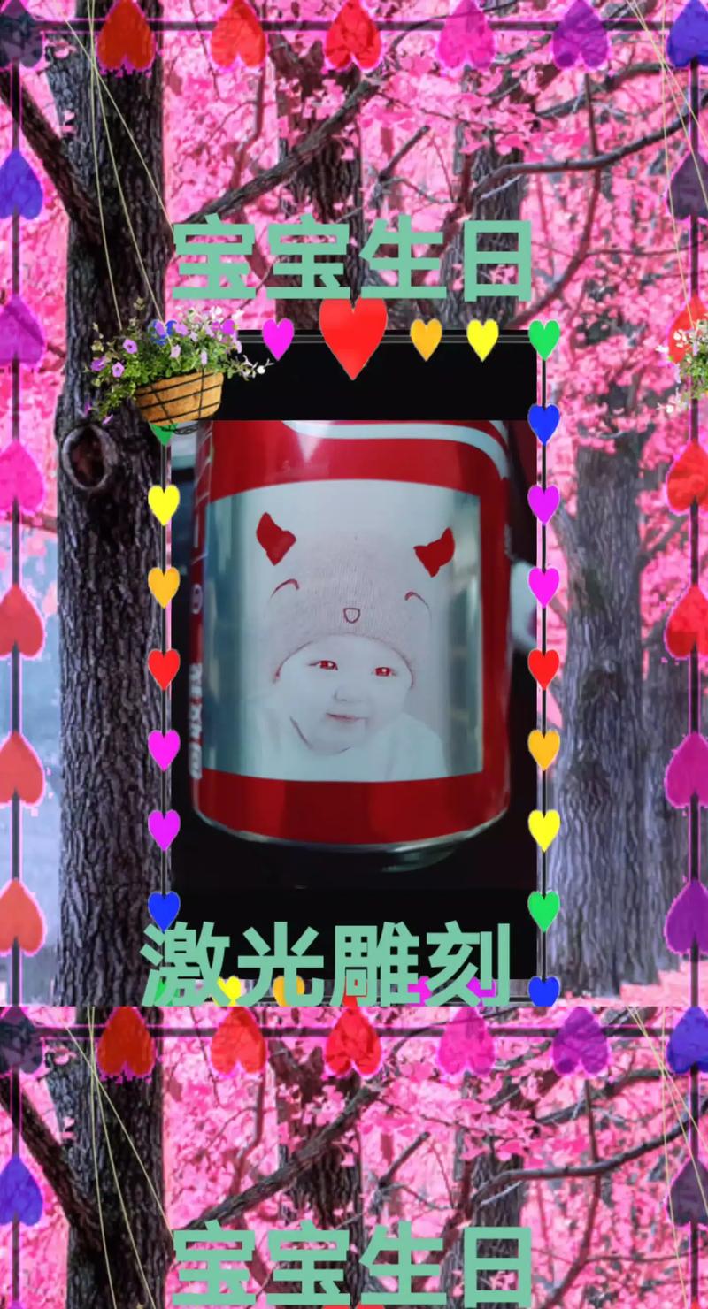 激光刻照片礼物抖音